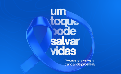 Campanha Novembro azul prevenção do câncer de próstata